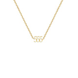 555 Angel Number Choker Necklace