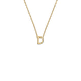D ✷ Initial Necklace