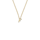 F ✷ Initial Necklace