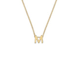 M ✷ Initial Necklace