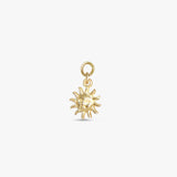 MDF Smiling Sun Charm