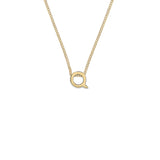 Q ✷ Initial Necklace