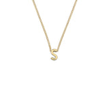 S ✷ Initial Necklace