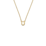 U ✷ Initial Necklace