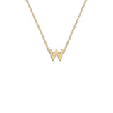 W ✷ Initial Necklace