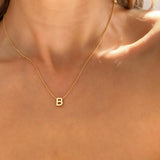 B ✷ Initial Necklace