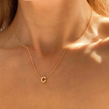 C ✷ Initial Necklace