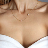 Charlize CZ Necklace