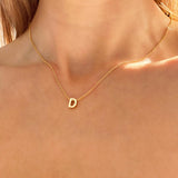 D ✷ Initial Necklace