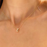 E ✷ Initial Necklace