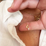 O ✷ Initial Necklace