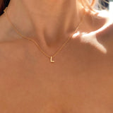 L ✷ Initial Necklace