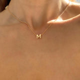 M ✷ Initial Necklace