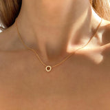 O ✷ Initial Necklace