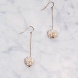 Pom Pom Pearl Earrings
