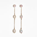 Sabine Pearl Earrings — Minimal