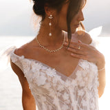 Sabine Pearl Earrings — Pearl Collar