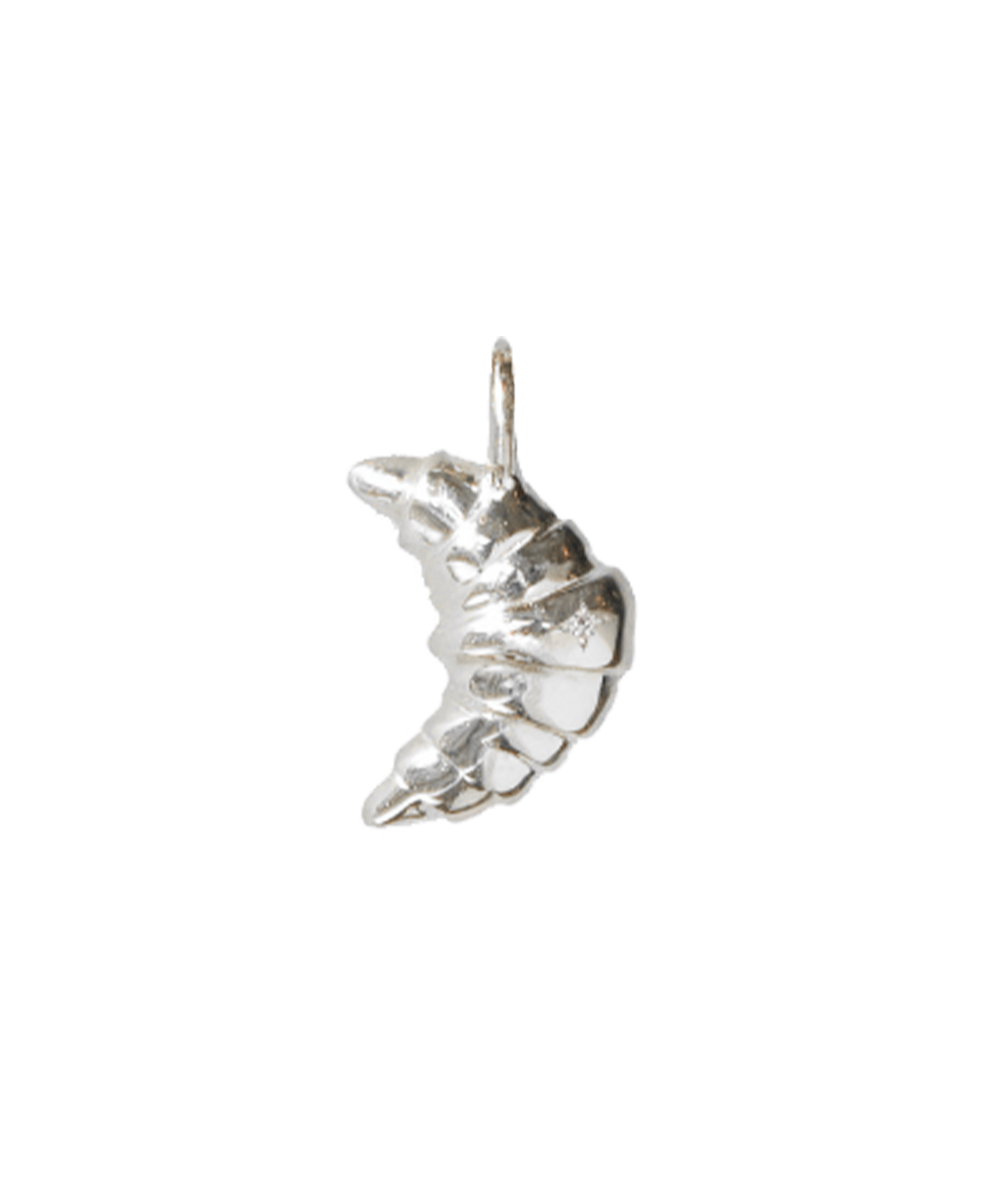 Maison de Femmes Sterling Silver Croissant Charm.