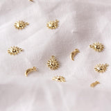 MDF Smiling Sun Charm