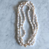 Classic Triple Pearl Choker Necklace