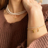 Triple Mini Pearl Choker