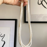Triple Mini Pearl Choker
