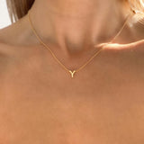 Y ✷ Initial Necklace