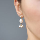 Fleur Pearl Earrings