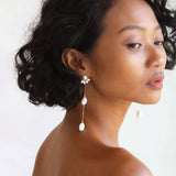 Sabine Pearl Earrings — Pearl Collar