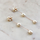 Sabine Pearl Earrings — Pearl Collar