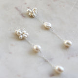 Sabine Pearl Earrings — Pearl Collar