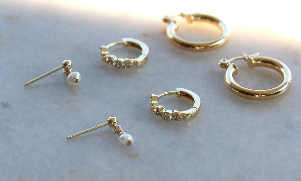How to Effortlessly Style a Gold Earring Stack