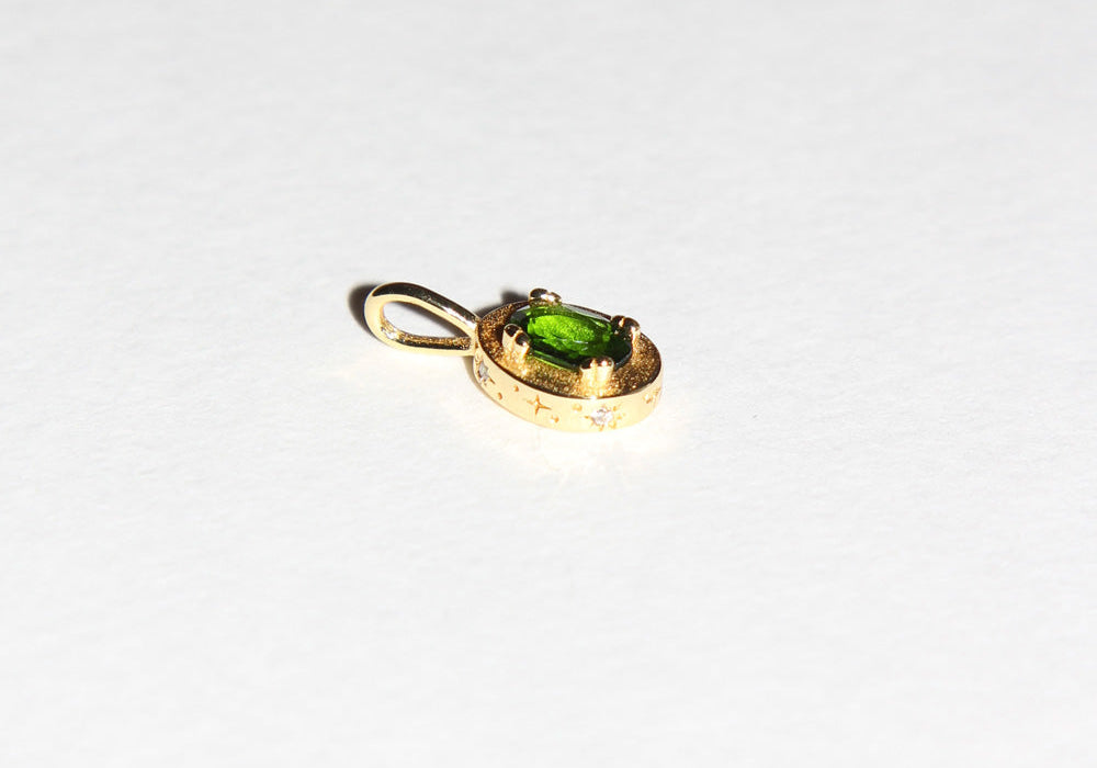 Image of Maison de Femmes May Birthstone Pendant Charm.