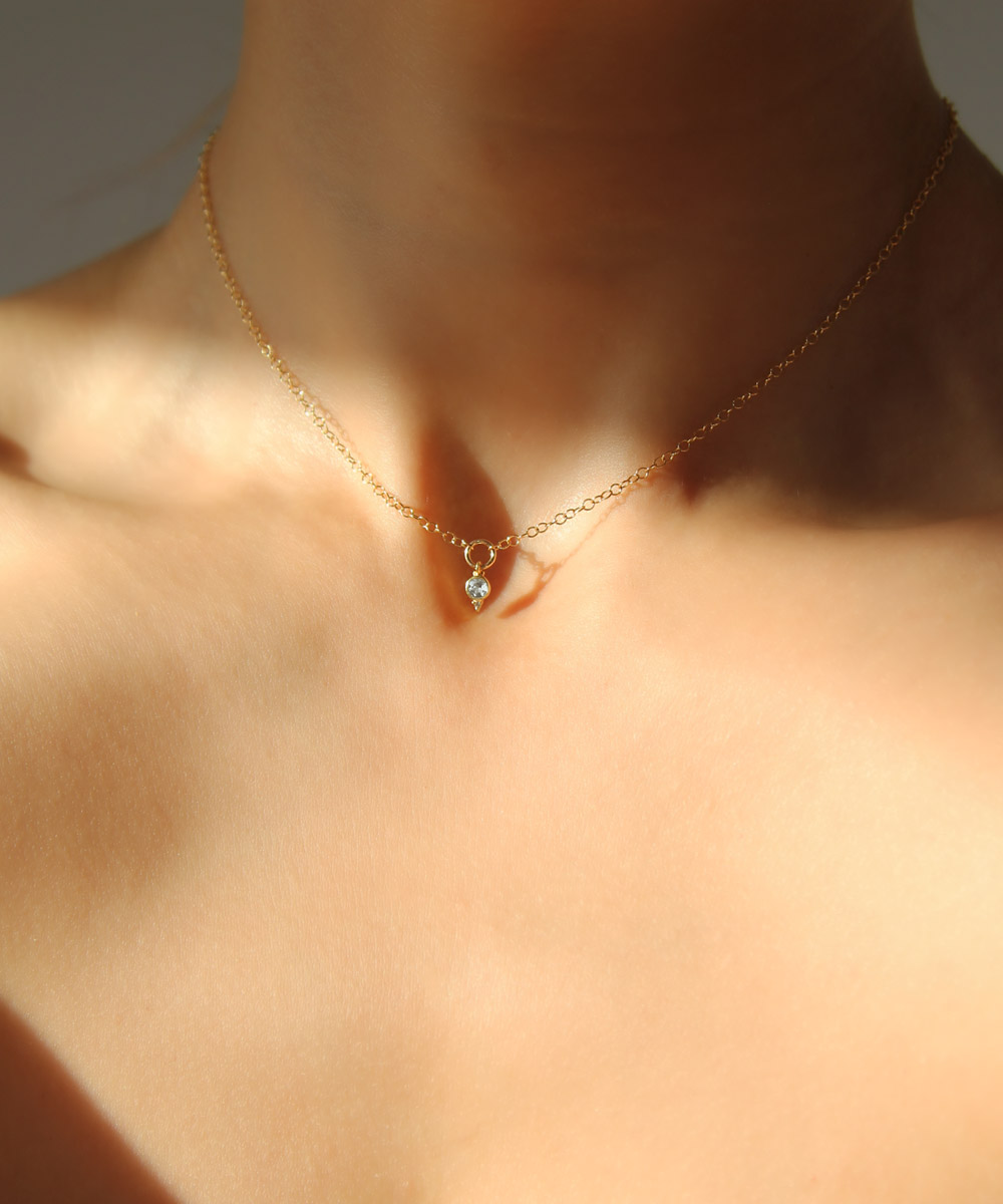 Petite Birthstone Necklace