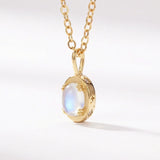 June Moonstone Birthstone Necklace