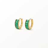 Dana Green Hoop Earrings