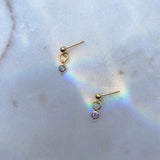 Birthstone Stud Earrings