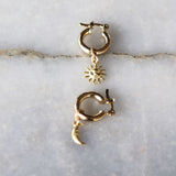 Luna Soleil Hoop Earrings