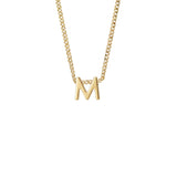 M ✷ Initial Necklace