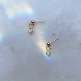 Birthstone Stud Earrings