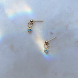 Birthstone Stud Earrings