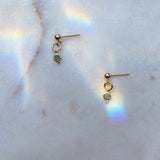 Birthstone Stud Earrings