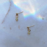 Birthstone Stud Earrings