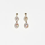 Ariadne Pearl Drops Stud Earrings