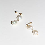 Ariadne Pearl Drops Stud Earrings