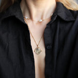 As Above, So Below Spinner Necklace