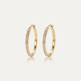 Belle Hoop Earrings
