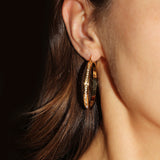 Belle Hoop Earrings