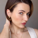 Chunky Croissant Hoop Earrings