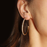 Disco Hoop Earrings